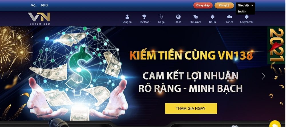 VN138 - cổng game uy tín hàng đầu châu Á