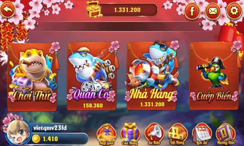 Thư viện game siêu đa dạng tại cổng game bắn cá ăn xu hàng đầu 