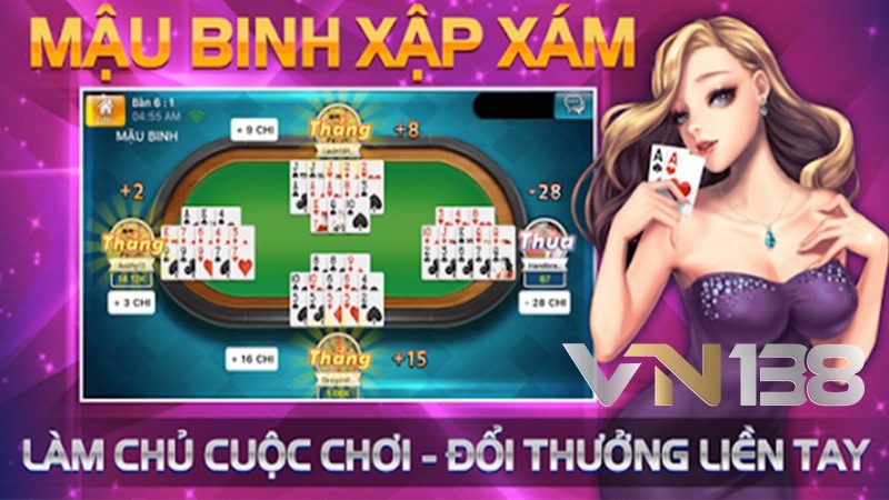 Tìm hiểu quy trình trong cách chơi bài Mậu Binh